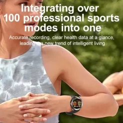 HT30 Smart Watch Rugged Military Men's 1.7 inch 600mAh Battery Compass Sports Fitness Watches Bluetooth Call Smartwatch