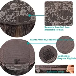 Human Hair Wig Long Body Wave With Bangs Natural Party Best Quality New Arrival Capless Brazilian Hair Women's Natural Black #1B 12 inch 14 inch 16 inch Daily Thanksgiving New Year