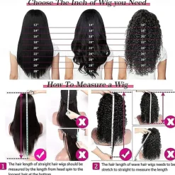 Human Hair Wig Long Body Wave With Bangs Natural Party Best Quality New Arrival Capless Brazilian Hair Women's Natural Black #1B 12 inch 14 inch 16 inch Daily Thanksgiving New Year