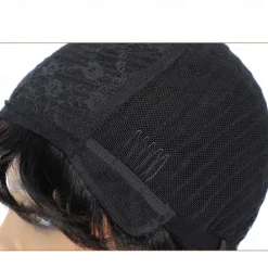 Human Hair Wig Short Afro Curly Pixie Cut Natural Black Women Party Fashion Capless Brazilian Hair Women's Black Vacation Party / Evening Daily