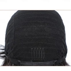 Human Hair Wig Short Afro Curly Pixie Cut Natural Black Women Party Fashion Capless Brazilian Hair Women's Black Vacation Party / Evening Daily