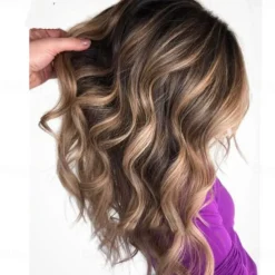 Human Hair 13x4 Lace Front Wig Short Bob Brazilian Hair Wavy Multi-color Wig 130% 150% Density with Baby Hair Natural Hairline Pre-Plucked For Women Short Human Trendiest Haircuts