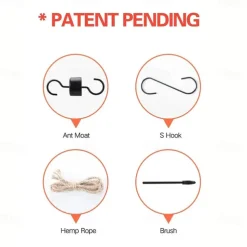 Hummingbird Feeder,Glass Bird Feeder with Color Hand Blown Glass,Leakproof Nectar Capacity Hummingbird Feeders, Garden Bird Feeders with Ant Moat Hook Easy to Clean & Filling