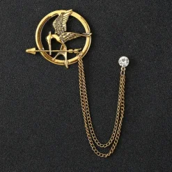 Hunger Games Mockingjay Brooch Pins Cosplay Movie Cosplay for Men's Women's Adults' Masquerade