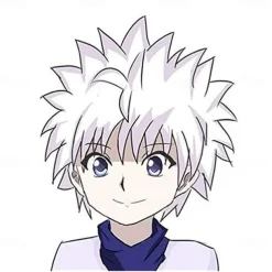Hunter Hunter Killua Zoldyck Cosplay Wig Japanese Anime Silver Wig Cosplay Halloween Wigs