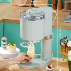 Ice Cream Maker Portable Restaurant Make Delicious Ice Cream Sorbet and Frozen Yoghurt