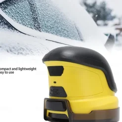 Ice Scraper Electric Cordless Ice Snow Scraper Portable Car Window Windshield Glass Snow Remover USB Rechargeable