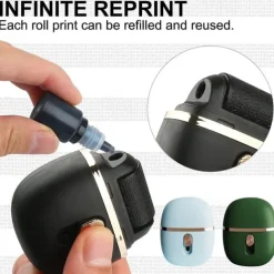 Identity Protection Roller Stamp For Identity Identification Shielding,Identity Theft Protection Stamp - Privacy Secret And Address Shielder