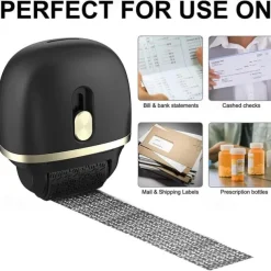 Identity Protection Roller Stamp For Identity Identification Shielding,Identity Theft Protection Stamp - Privacy Secret And Address Shielder