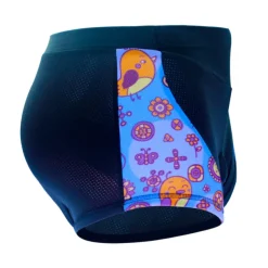 ILPALADINO Women's Cycling Under Shorts Cycling Shorts Bike Shorts Padded Shorts Chamois Bottoms 3D Pad Quick Dry Anatomic Design Sports Floral Botanical Spandex Elastane Lycra Black Road Bike