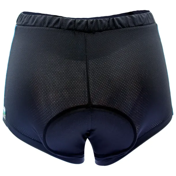 ILPALADINO Women's Cycling Under Shorts Cycling Shorts Bike Shorts Padded Shorts Chamois Bottoms 3D Pad Quick Dry Anatomic Design Sports Floral Botanical Spandex Elastane Lycra Black Road Bike