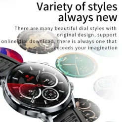 iMosi H18 Smart Watch 1.95 inch Smartwatch Fitness Running 4G Watch Pedometer Call Reminder Heart Rate Monitor Compatible with Smartphone Men GPS Long Standby Hands-Free Calls IP 67 52mm