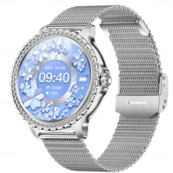 iMosi I59 Smart Watch 1.32 inch Smartwatch Fitness Running Watch Bluetooth Pedometer Call Reminder Activity Tracker Compatible with Android iOS Women Men Long Standby Hands-Free Calls Waterproof IP 67