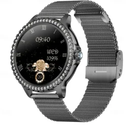 iMosi I59 Smart Watch 1.32 inch Smartwatch Fitness Running Watch Bluetooth Pedometer Call Reminder Activity Tracker Compatible with Android iOS Women Men Long Standby Hands-Free Calls Waterproof IP 67