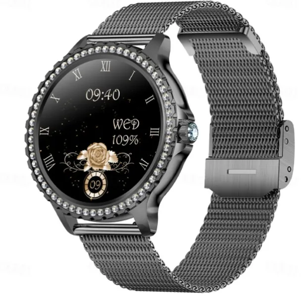 iMosi I59 Smart Watch 1.32 inch Smartwatch Fitness Running Watch Bluetooth Pedometer Call Reminder Activity Tracker Compatible with Android iOS Women Men Long Standby Hands-Free Calls Waterproof IP 67