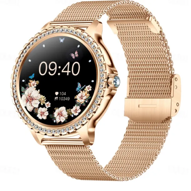 iMosi I59 Smart Watch 1.32 inch Smartwatch Fitness Running Watch Bluetooth Pedometer Call Reminder Activity Tracker Compatible with Android iOS Women Men Long Standby Hands-Free Calls Waterproof IP 67