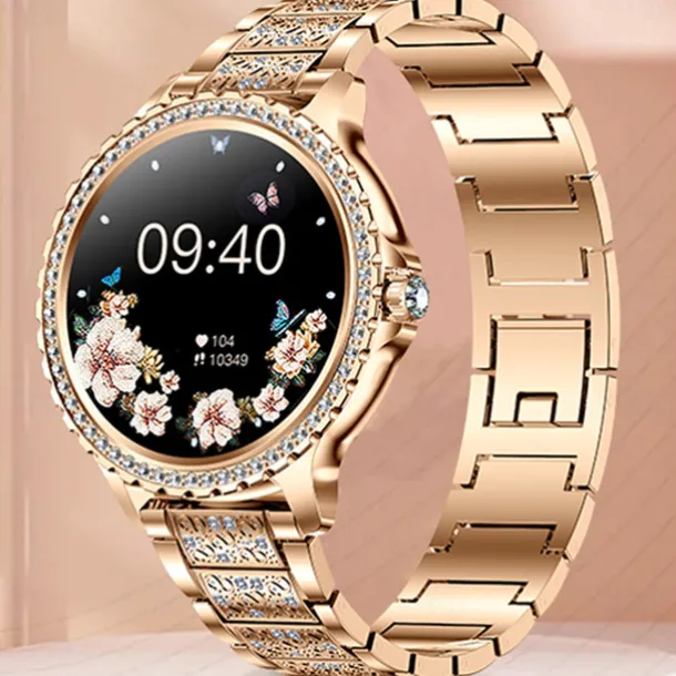 iMosi I59 Smart Watch 1.32 inch Smartwatch Fitness Running Watch Bluetooth Pedometer Call Reminder Activity Tracker Compatible with Android iOS Women Men Long Standby Hands-Free Calls Waterproof IP 67