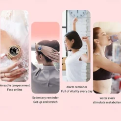 iMosi I59 Smart Watch 1.32 inch Smartwatch Fitness Running Watch Bluetooth Pedometer Call Reminder Activity Tracker Compatible with Android iOS Women Men Long Standby Hands-Free Calls Waterproof IP 67