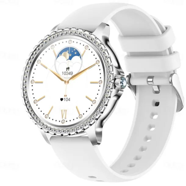 iMosi I59 Smart Watch 1.32 inch Smartwatch Fitness Running Watch Bluetooth Pedometer Call Reminder Activity Tracker Compatible with Android iOS Women Men Long Standby Hands-Free Calls Waterproof IP 67