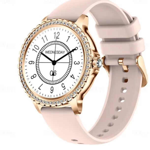 iMosi I59 Smart Watch 1.32 inch Smartwatch Fitness Running Watch Bluetooth Pedometer Call Reminder Activity Tracker Compatible with Android iOS Women Men Long Standby Hands-Free Calls Waterproof IP 67