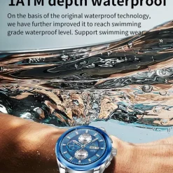 iMosi KC83 Smart Watch 1.43 inch Smartwatch Fitness Running Watch Bluetooth Pedometer Call Reminder Activity Tracker Compatible with Android iOS Women Men Hands-Free Calls Waterproof Media Control IP