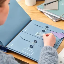 In Case I Go Missing Binder Manila Pocket Folder Organ File Bag