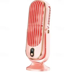 2-in-1 Mini Fan with Humidifier – USB Rechargeable Handheld Spray Fan for Travel, Car, and Temporary Cooling