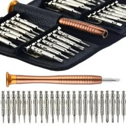 25-in-1 Precision Screwdriver Set: Repair Tool Kit for Mobile Phones, Laptops, Glasses, Cameras & PCs!