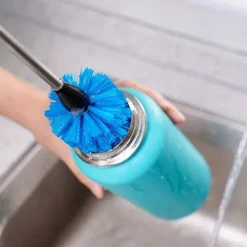 3-in-1 Water Bottle Cleaning Brush Set - Perfect for Narrow Neck Bottles, Sport Bottles, Coffee Mugs, Tumblers, and Flasks