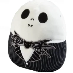 8-Inch Jack Skellington/Sally - Nightmare Before Christmas - Official Jazwares Halloween Plush - Collectible Soft & Squishy Stuffed Animal Toy - Gift for Kids, Girls & Boys