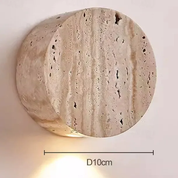 Indoor Creative Vintage Country Indoor Wall Lights Living Room Bedroom Stone Wall Light 110-120V 220-240V 3 W