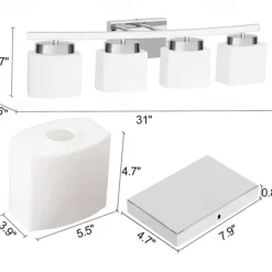 Indoor Modern Indoor Wall Lights Bedroom Dining Room Iron Wall Light 220-240V