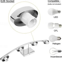 Indoor Modern Indoor Wall Lights Bedroom Dining Room Iron Wall Light 220-240V