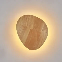Indoor Modern Nordic Style Indoor Wall Lights Living Room Bedroom Wood Wall Light 110-120V 220-240V
