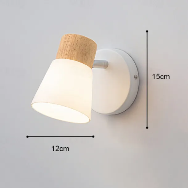 Indoor Modern Nordic Style Wall Lamps Wall Sconces Vanity Lights Indoor Wall Lights Living Room Dining Room Glass Wall Light 110-240 V