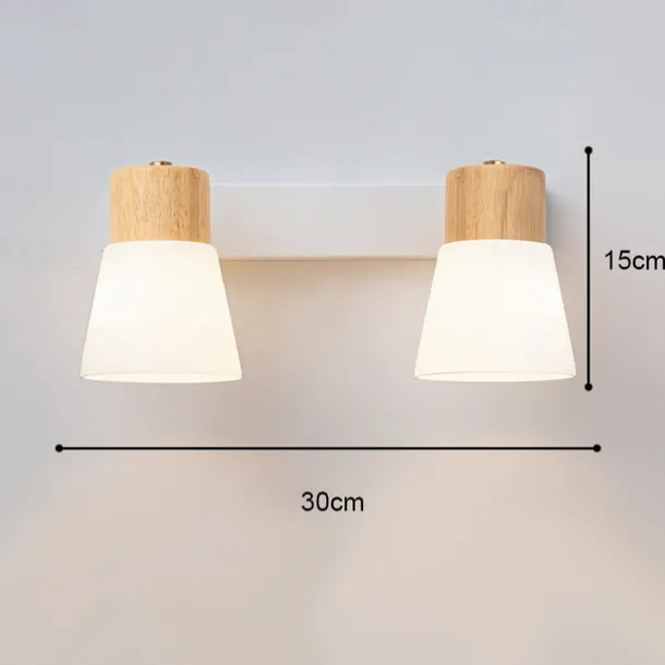Indoor Modern Nordic Style Wall Lamps Wall Sconces Vanity Lights Indoor Wall Lights Living Room Dining Room Glass Wall Light 110-240 V