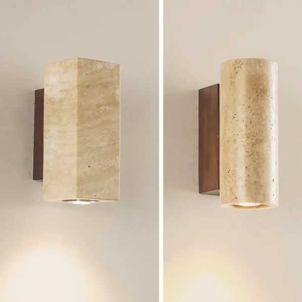 Indoor Vintage Classic Wall Sconce Light Fixture Living Room Bedroom 5W Stone Wall Light 110-120V 220-240V Indoor Wall Lights