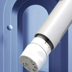 Induction Electric Toothbrush Set for Couples - Soft Hair Rotary Round Head Automatic Compatible Brush Heads Ideal for Men and Women Promotes Oral Health