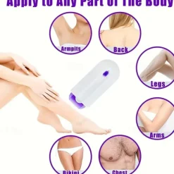 Induction Shaver Laser Painless Electric Shaver Blue Light for Women Shaver Private Body Hair Removal Instrument