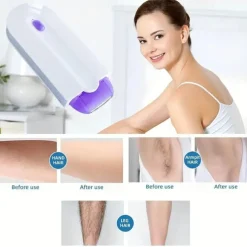 Induction Shaver Laser Painless Electric Shaver Blue Light for Women Shaver Private Body Hair Removal Instrument