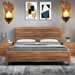 Industrial Style Rural Retro Wood Wall Lamp Marble Lampshade Gray Log Suitable for Indoor Farmhouse Coffee Kitchen Study Lighting E14/E12 Candle Bulb AC110V AC220V