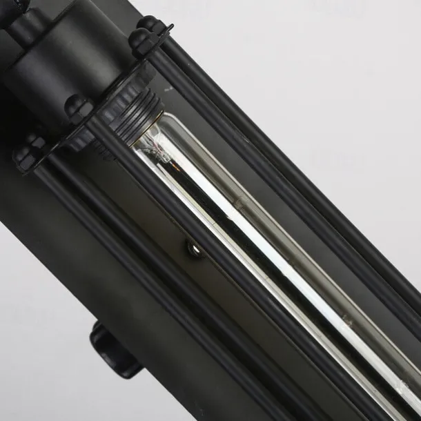 Industrial Wall Lights Metal Pipe Wall Light Retro Water Pipes Steampunk Design Flute Art for Living Room Bedroom Restaurant Attic Bar Cafe 110-240V