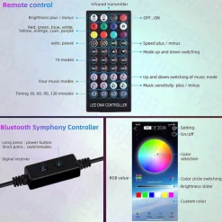 Infinite Dodecahedron Color Art Night Light Spiral Space Adjustable LED Party Lamp for Bedroom Kids Room 110-240V