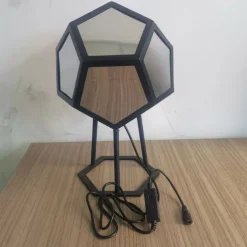 Infinite Dodecahedron Color Art Night Light Spiral Space Adjustable LED Party Lamp for Bedroom Kids Room 110-240V