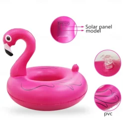Inflatable Flamingo Pool Float Decor Light Beach Inflatables for large Swimming Float Air Mattress Beach Party Pool Use
