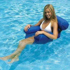 Inflatable Pool Float, Adult Pool Floaties, Multi-Purpose 4-in-1 Swimming Water Floating Rafts (Saddle, Lounge Chair, Hammock, Drifter) for Pool, Lake, Beach, River,Inflatable for Pool