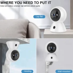 IP Camera 1080P Mini Wireless Motion Detection Night Vision With Audio Indoor Apartment Support