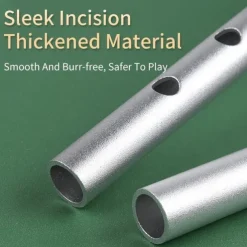 Irish Whistle Flute C/D Key Ireland Flute Tin Penny Whistle 6 Hole Flute Musical Instrument