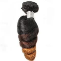 Ishow Hair T1B/4/30 Ombre Loose Wave Human Hair Bundles Brazilian Hair Weave Loose Wave Bundles 100% Human Hair Extensions
