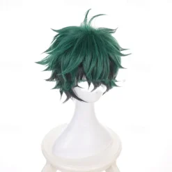 Izuku Midoriya Wig Mask My Hero Academia Deku Cosplay Wigs Izuku Midoriya Cosplay Halloween Wig